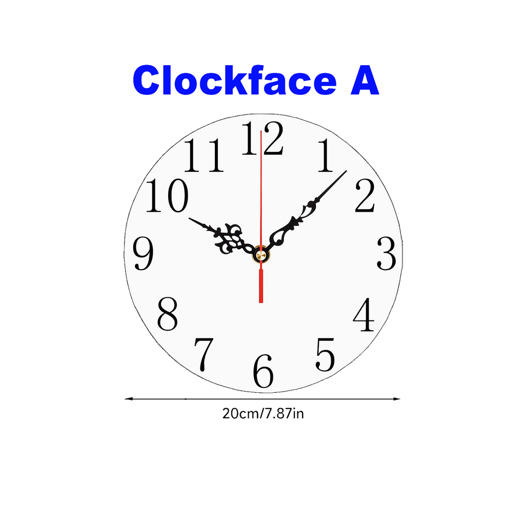 Personalised Clocks of all shapes and sizes
