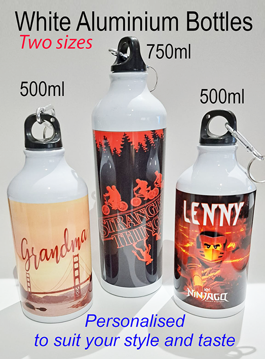 Personalised Aluminium Water Bottle