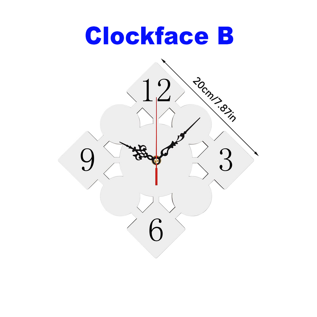 Personalised Clocks of all shapes and sizes
