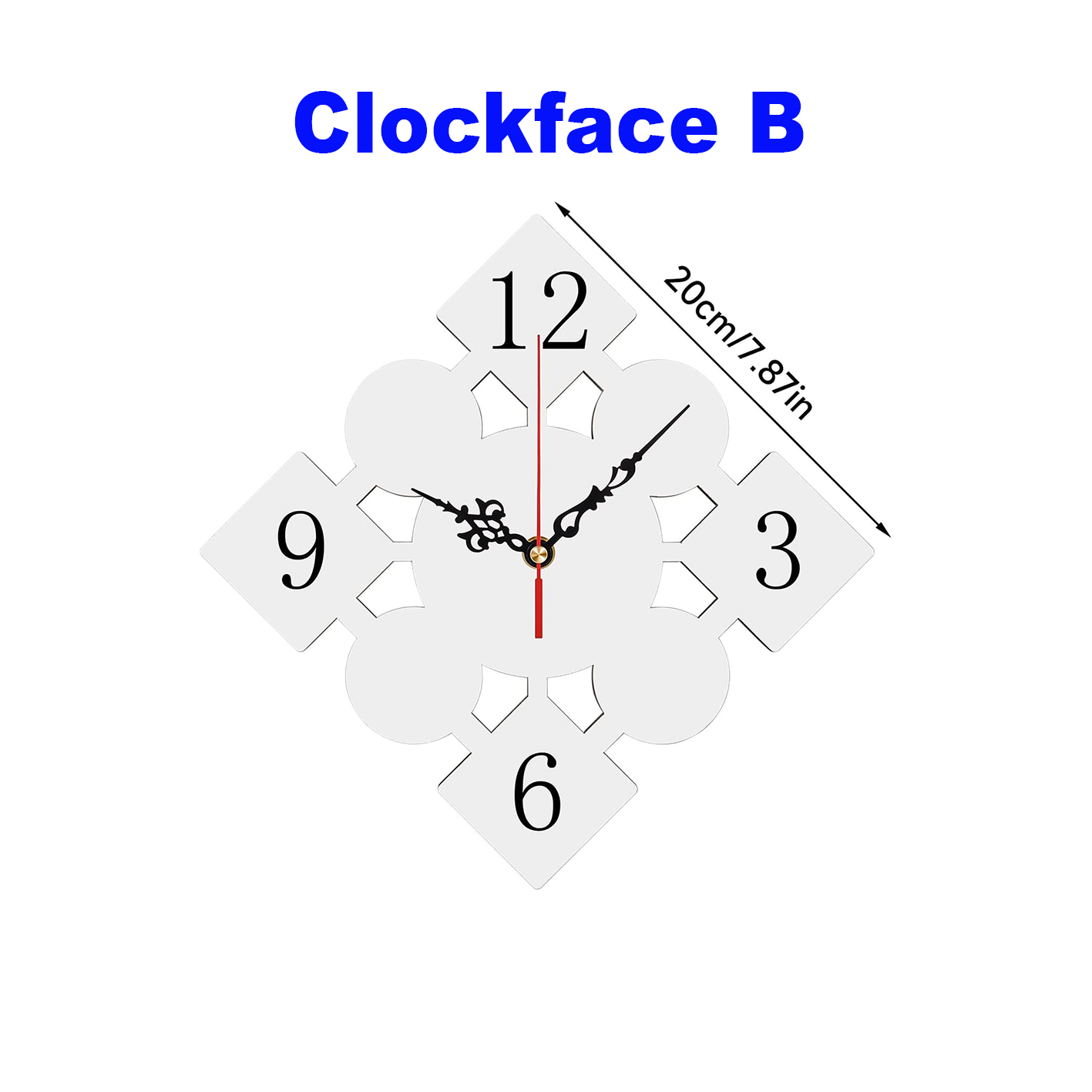 Personalised Clocks of all shapes and sizes