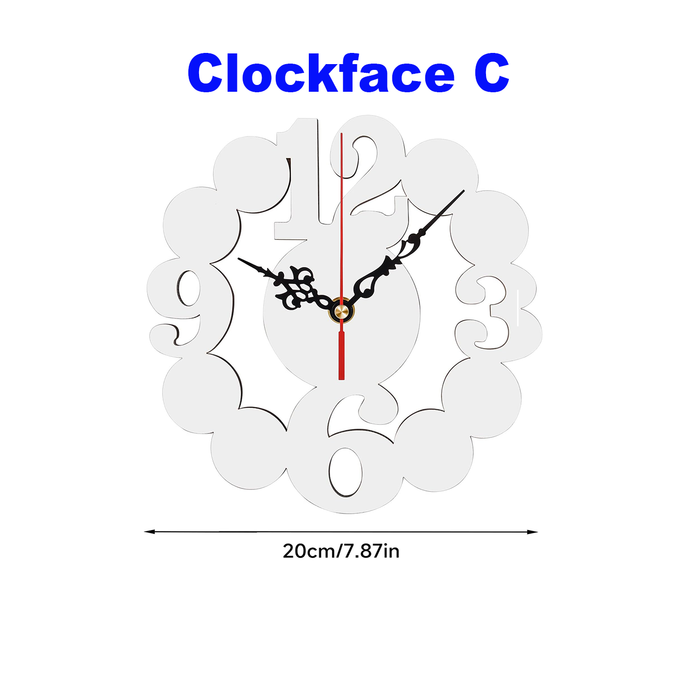 Personalised Clocks of all shapes and sizes