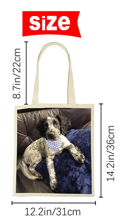 Personalised Canvas Shopping Bag