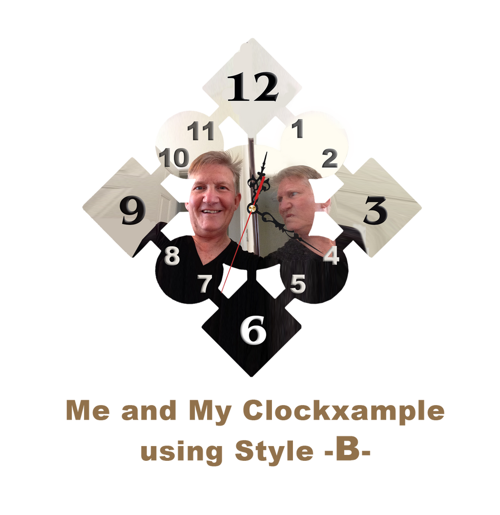 Personalised Clocks of all shapes and sizes