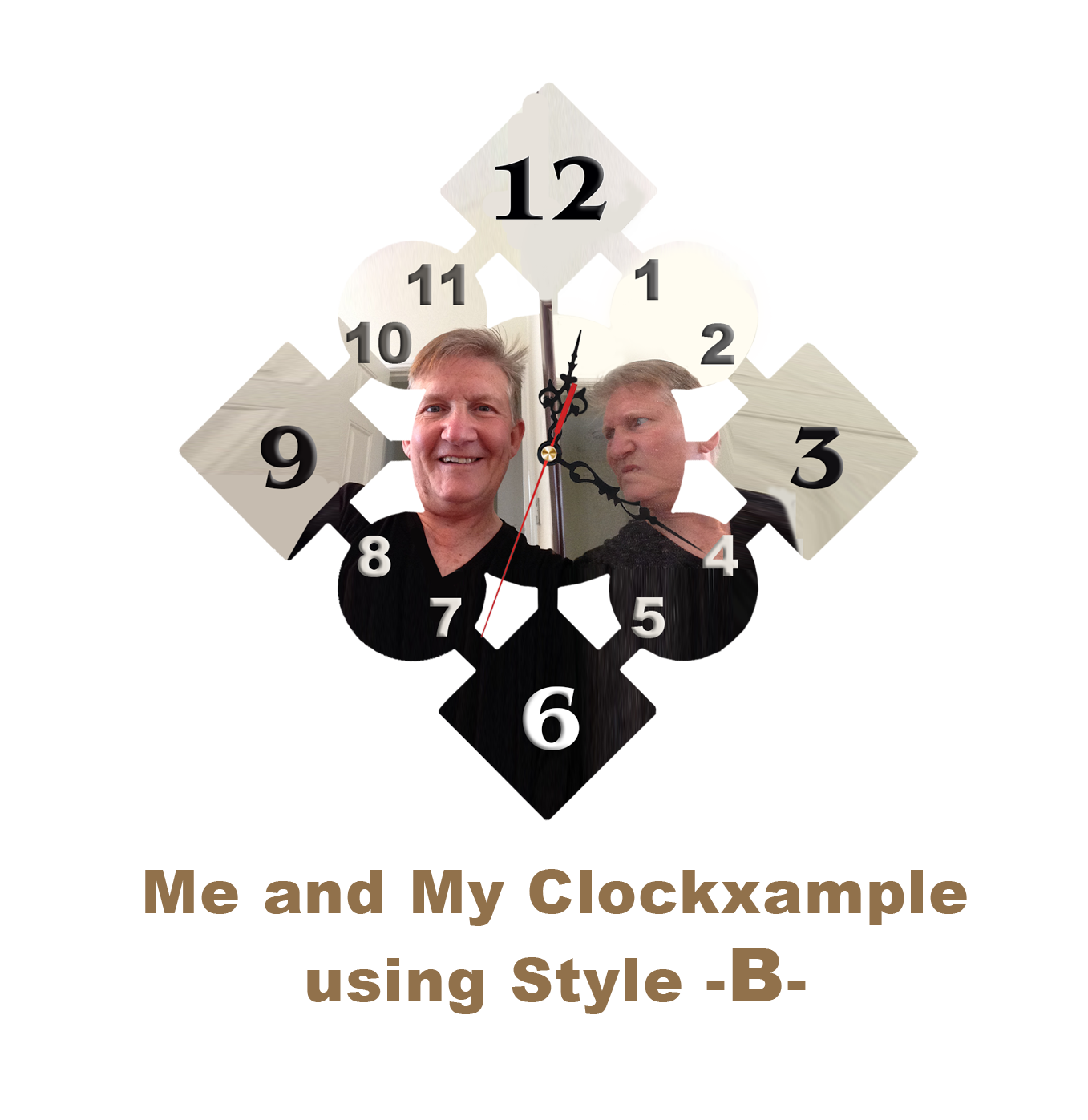 Personalised Clocks of all shapes and sizes